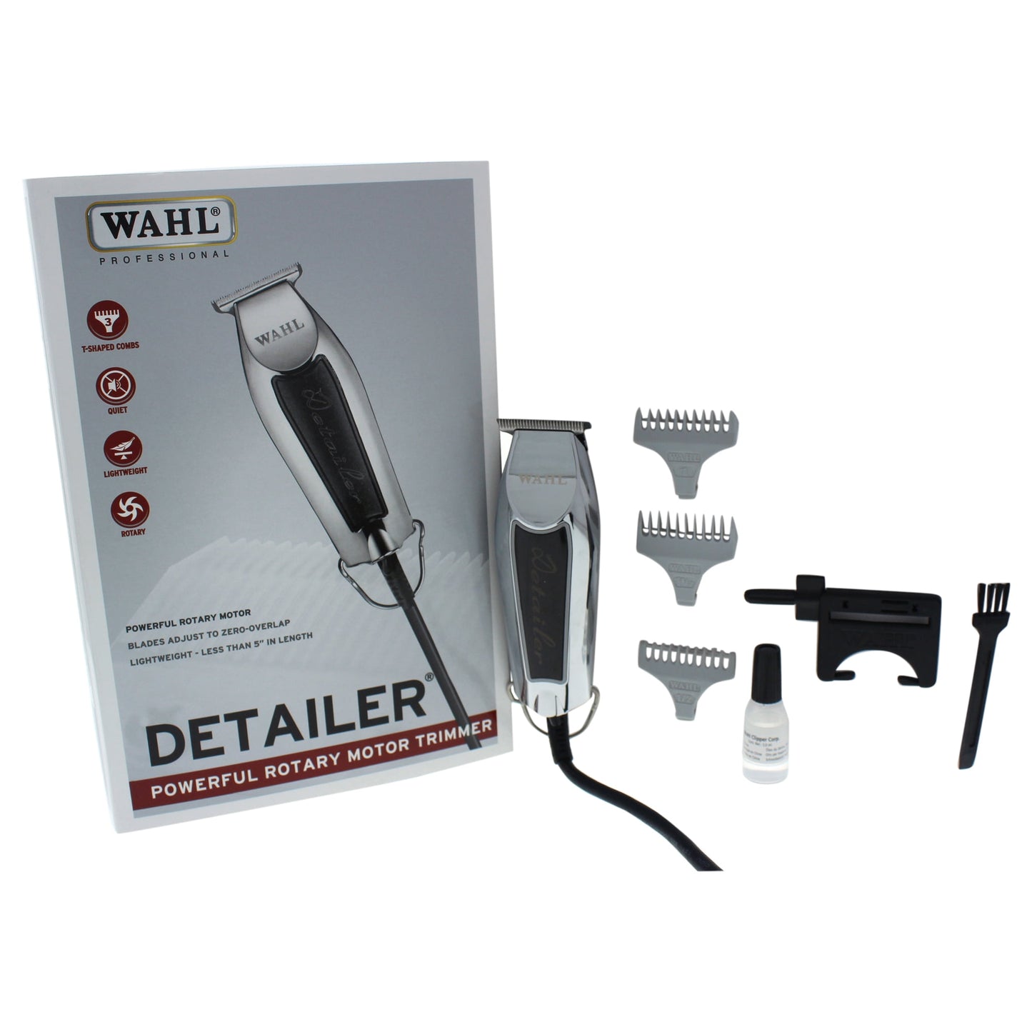 WAHL Professional Detailer - Model # 8290 - Black - 1 Pc Kit Trimmer