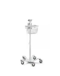 Mobile Stand With Basket For All Welch Allyn Spot Or Spot Lxi Or 300 Series Vital Signs Monitor - 1/Ea