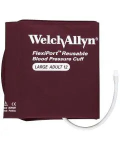 Ea/1 Reusable Blood Pressure Cuff, Flexiport, 1 Tube Screw, Adult Large.