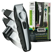 Wahl Lithium Ion All-in-One Beard Trimmer for Men - Black/ Silver Model 9888-600