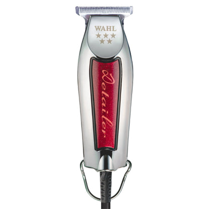 Wahl Profesional 5 Star Detailer with Adjustable T Blade for Extremely Close Trimming and Clean and Crisp Lines for Professional Barbers and Stylists Model 8081