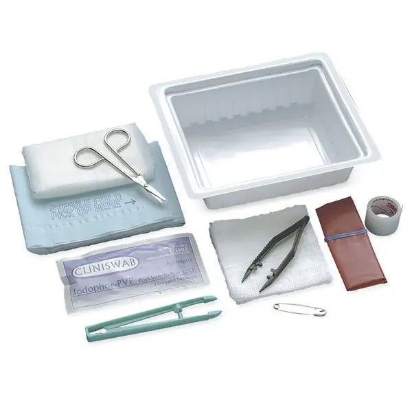 Ea/1 Wound Care Dressing Tray, Latex-Free, Sterile