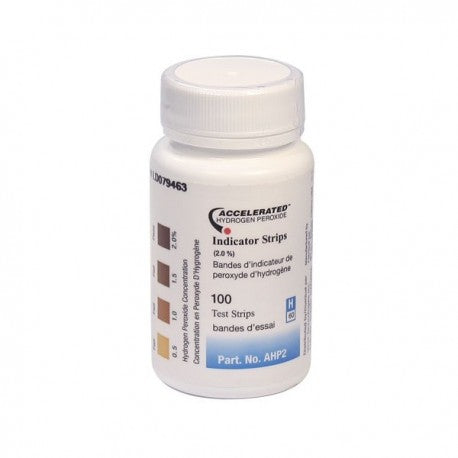 Bx/50 Indicator Strip Hydrogen Peroxide Dip & Read - Use W/ Accel Prevention Concentrate