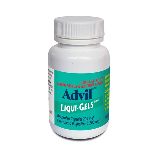 Advil Regular Strength Liqui-Gels Ibuprofen Capsules for Headaches and Pain Relief, 200 mg, 72 Count