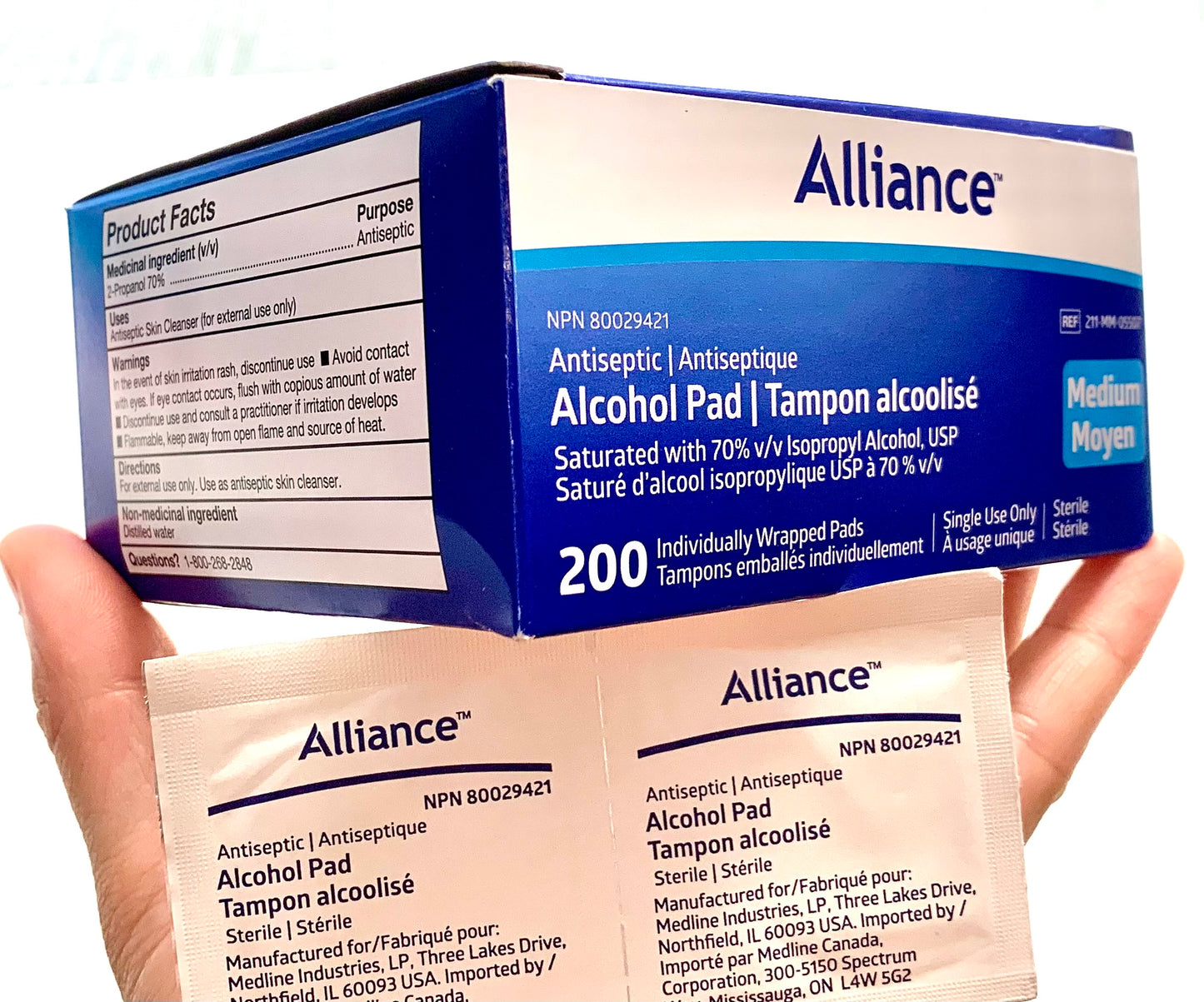 Alliance Alcohol Pad - 200