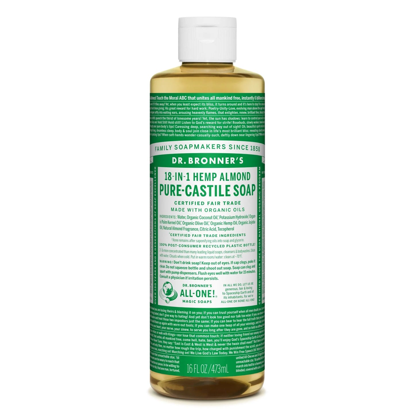 Dr. Bronner's: Pure Castile Magic Soap