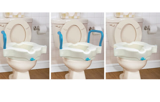 Aquasense 3-in-1 Raised Toilet Seat