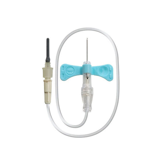 Bx/50 Vacutainer Ultratouch Push Button Blood Collection Set, 12" Tubing And Luer Adapter, L0.75", 23Ga