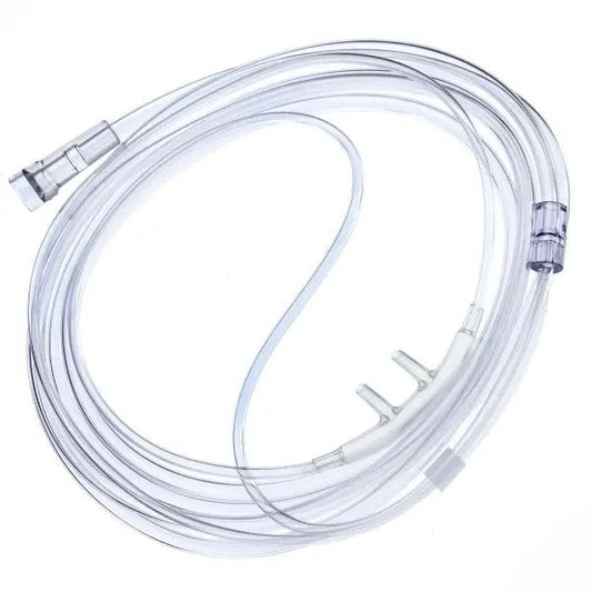 Cs/50 Adult Nasal Cannula, Over The Ear Straight Tip, 7ft Crush Resistant Lumen.