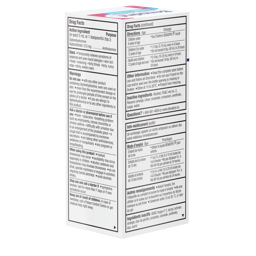 Allergy Medicine Liquid, 100 mL