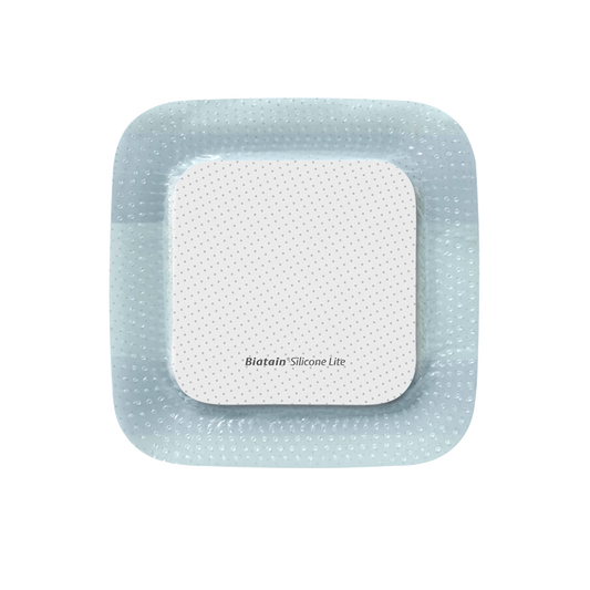 Bx/10 Biatain Lite Silicone Foam Dressing, Size  3In X 3In (8Cm X 8Cm)