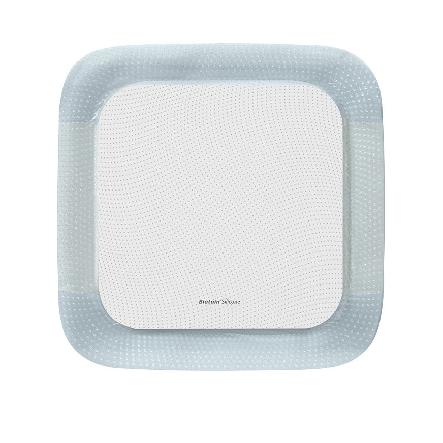 Bx/5 Biatain Silicone Foam Dressing, Size 7In X 7In (17.5Cm X 17.5Cm)