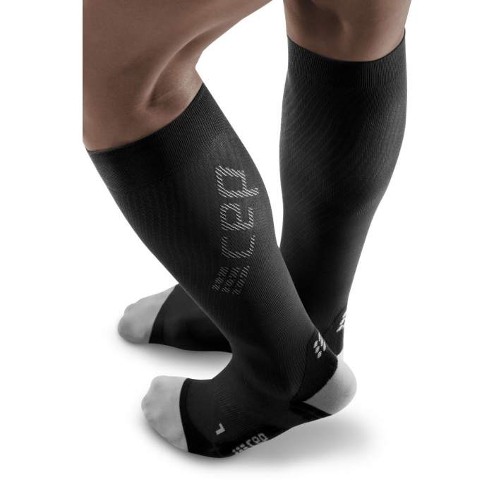 Mens Ultralight Compression Socks Knee High 20-30mmHg
