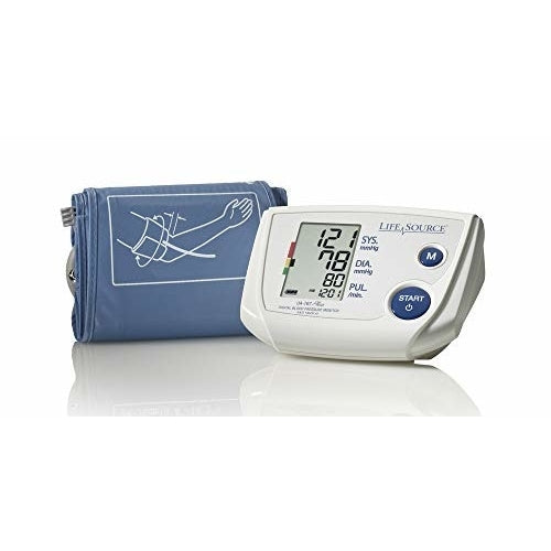 Blood Pressure Monitor for Home Use, Auto Inflation. one-step, Large Digital Display, Small Cuff