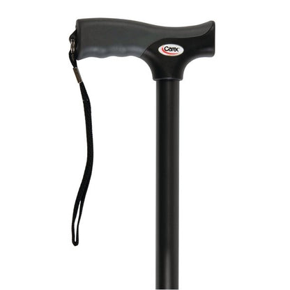 CAREX FOLDING CANE, BLACK