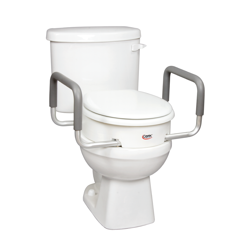 Carex Toilet Seat Elevator with Removable Arms