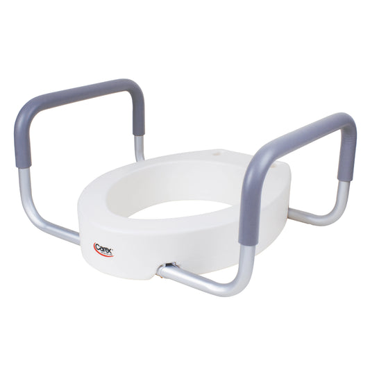 Carex Toilet Seat Elevator With Handles - Elongated