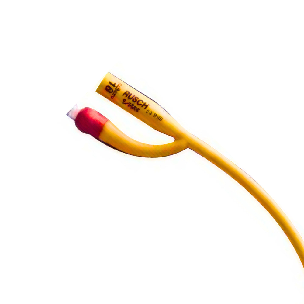 catheter with opposed eyes