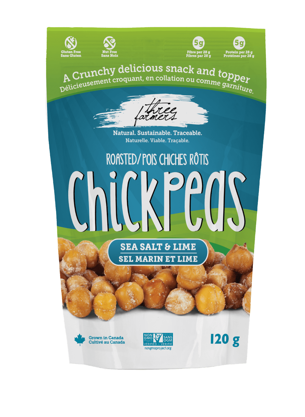Three Farmers Roasted Chickpeas