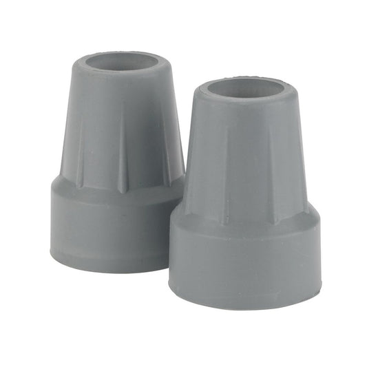 Drive® Crutch Tips, 7/8" Diameter, Gray (Per Pair)