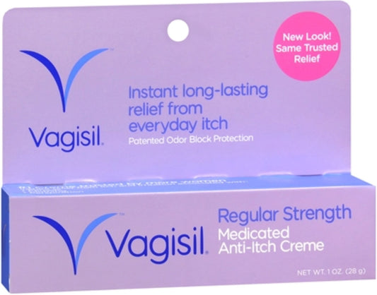 Vagisil Anti-Itch Creme Original Strength 1 oz (Pack of 4)