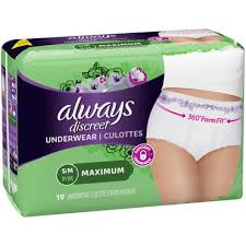 Always: Discreet Incontinence Underwear, Maximum