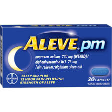 Aleve: Nighttime Pain reliever with Sleep Aid