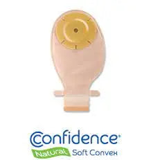 Bx/10 Confidence Natural Soft Convexity With Flexifit & Aloe Drainable Cut To Fit 13-38Mm Long