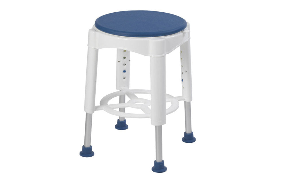 Drive Bath Stool With Padded Rotating Seat