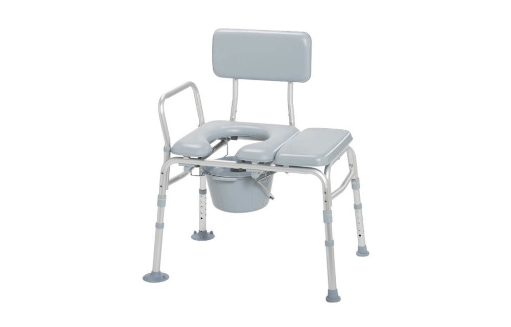 Drive Combination Padded Transfer Bench/Commode