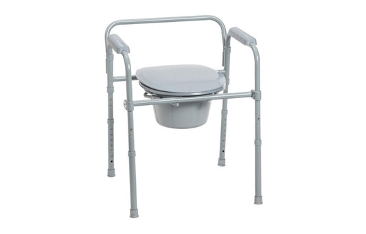 Drive Folding Steel Commode