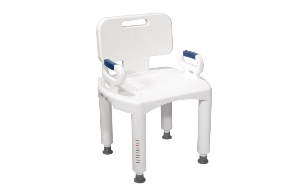 Drive Premium Bath Bench With back And Arms