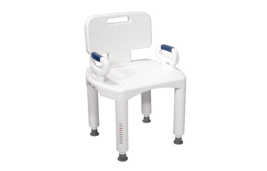 Drive Premium Bath Bench With back And Arms