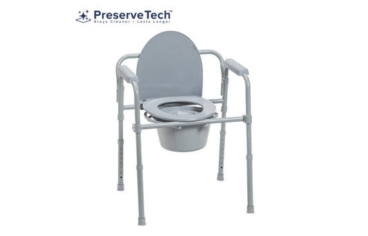 PreserveTech™ Folding Commode