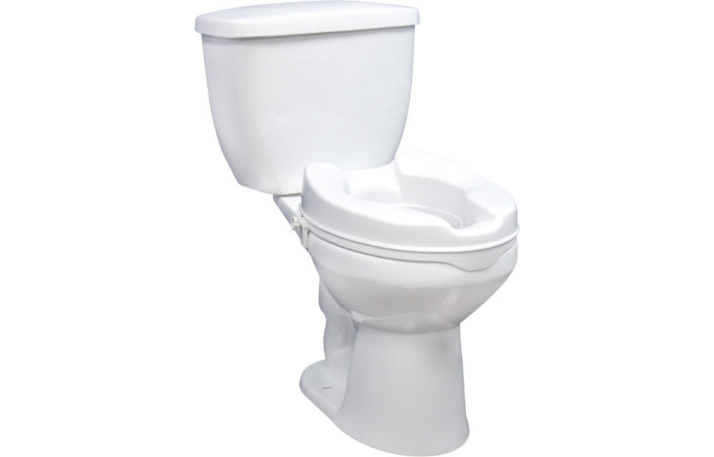 Raised Toilet Seat without Lid