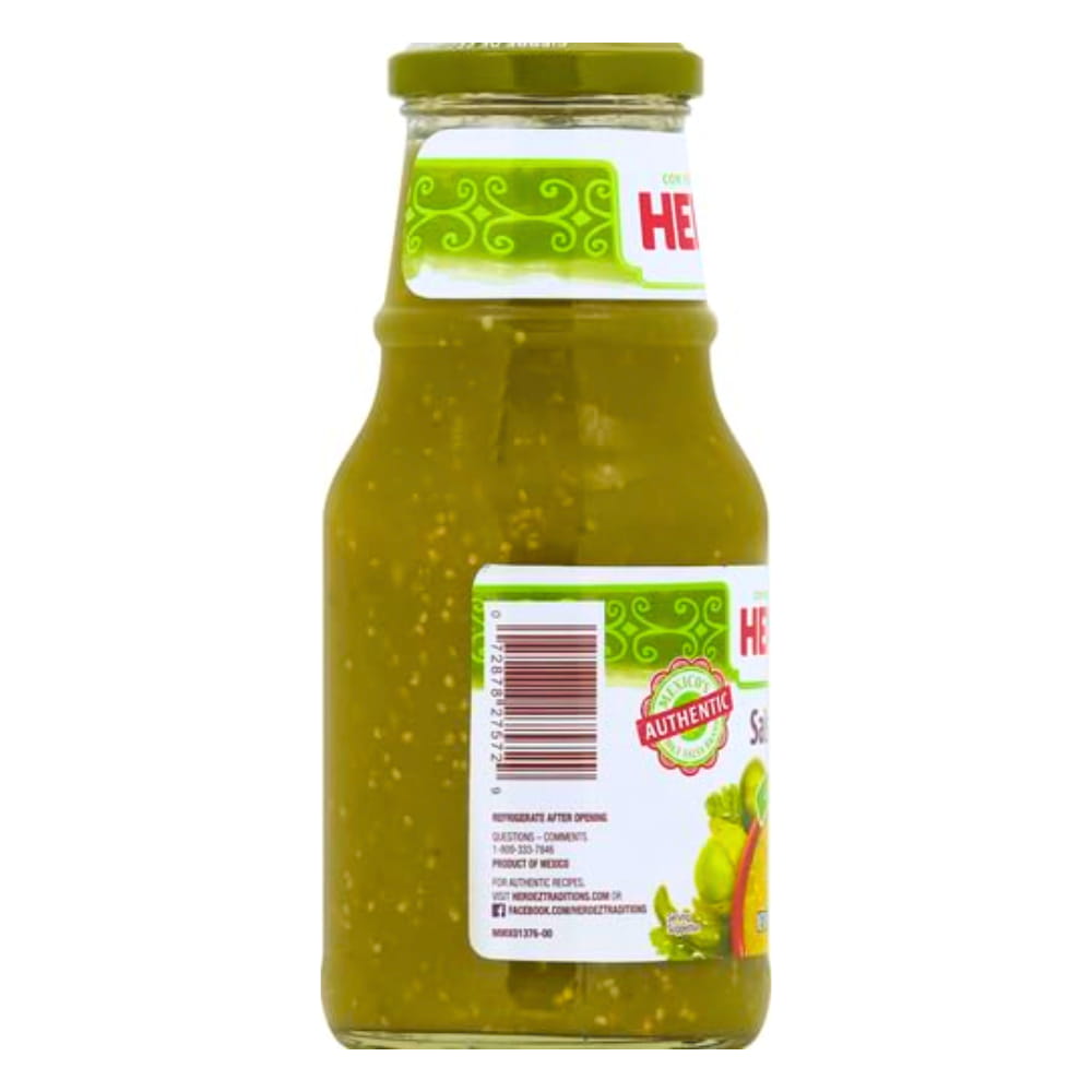 fruity salsa verde flavor