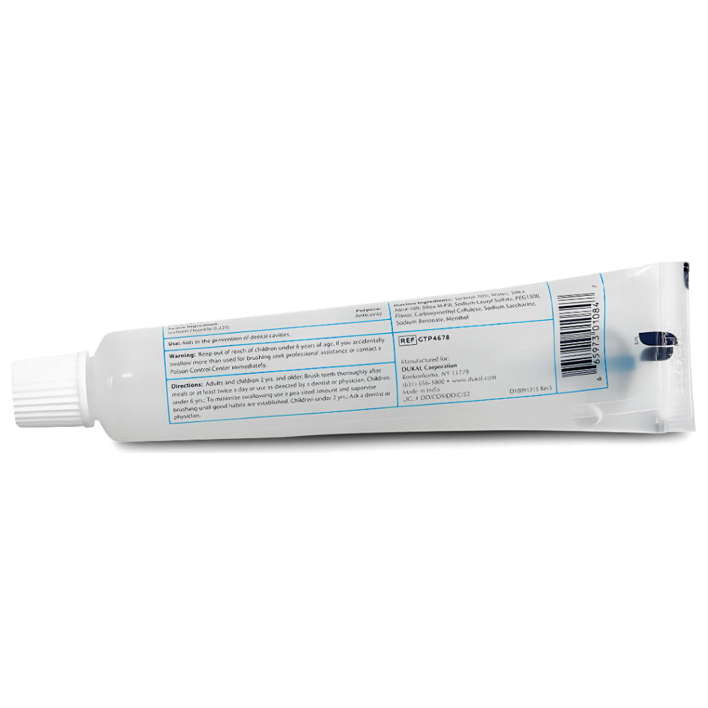 gentle fluoride toothpaste