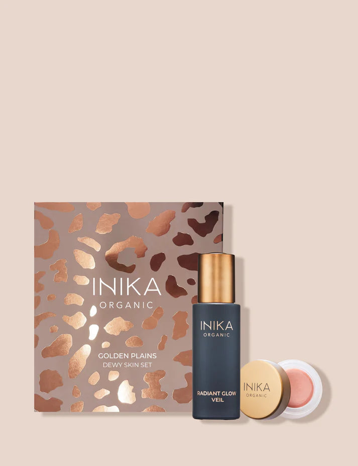 Inika: Golden Plains Dewy Skin Set