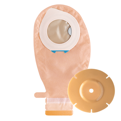 Harmony Duo Small Drainable Transparent Pouch, Size 13mm - 32mm - Box Of 30