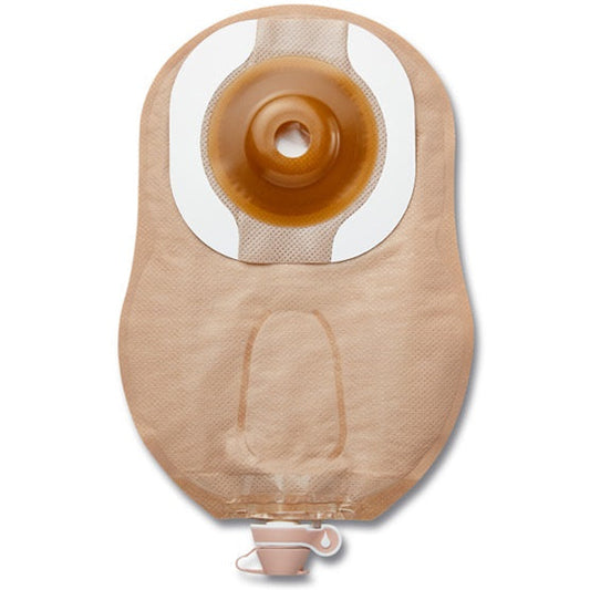 Premier One-Piece Urostomy Pouch Convex Flextend Barrier, Pre-Cut Stoma Opening 1-1/2" (38mm), Beige 9" (23cm)