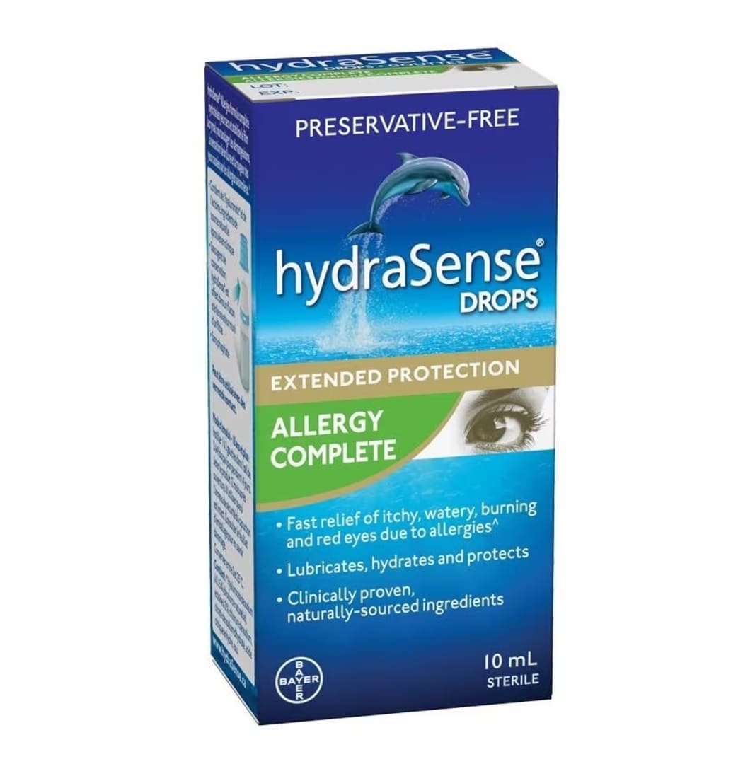 HydraSense Complete Eye Drops - 2 x 10ml