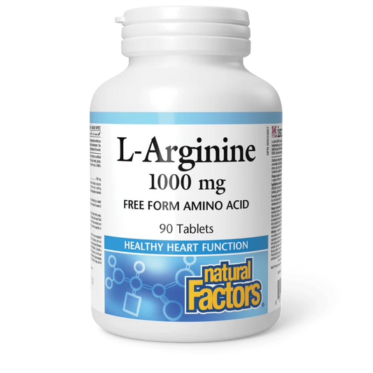 Natural Factors: L-Arginine 1000 mg