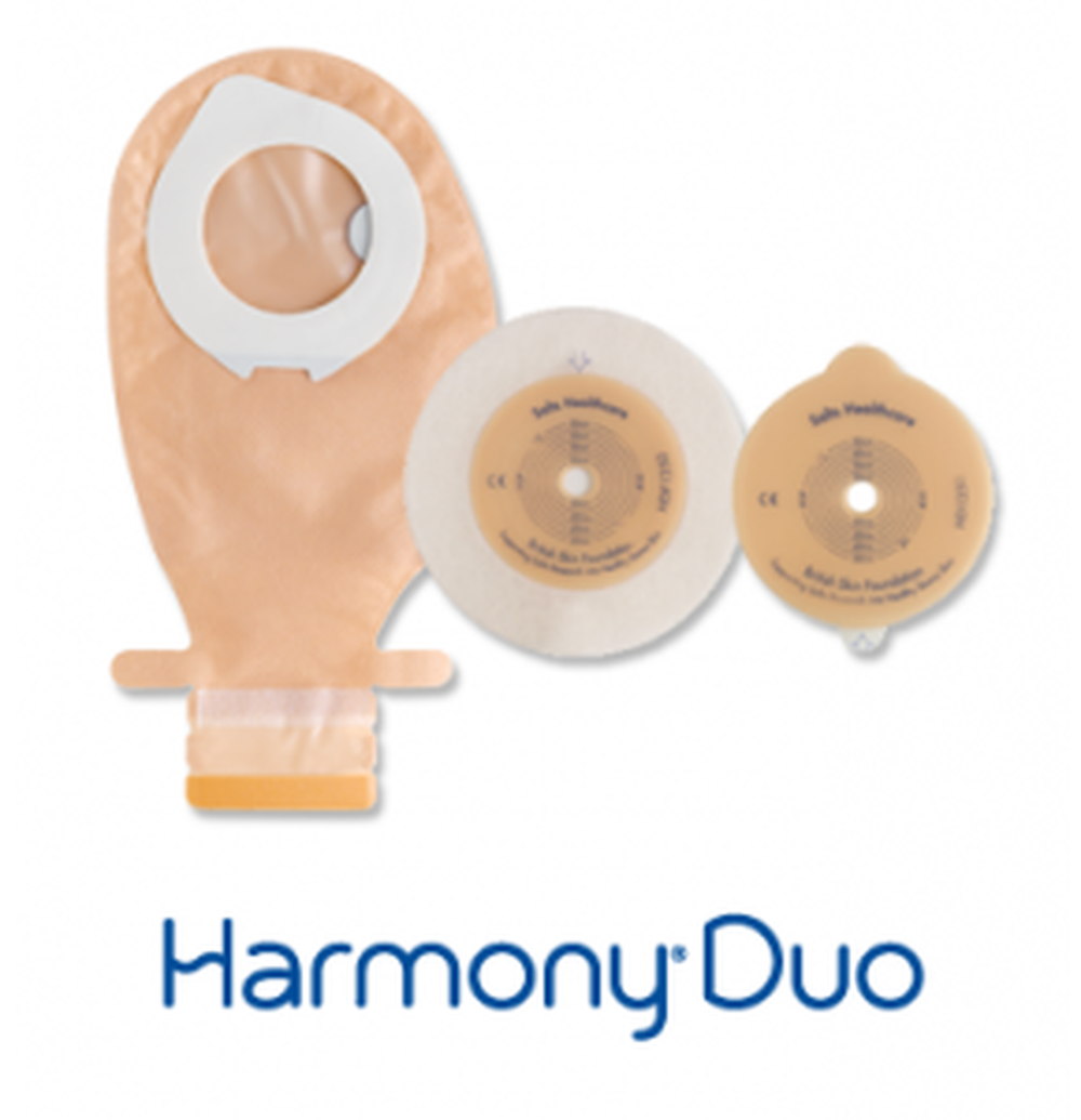 Harmony Duo Large Drainable Transparent Pouch, Size 13mm - 50mm - Box Of 30