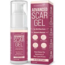NUVADERMIS Scar Gel – Enriched with Retinol, Allantoin, Vitamin E, and Betaine – Advanced Scar Treatment for C-Section, Tummy Tuck, and Keloid Scars – 1.7 oz Pump Bottle for Post-Surgery Care
