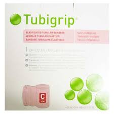 Tubigrip elasticized tubular bandage-Size C 7cmx1m