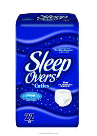 Sleep Overs, Day & Night Absorbency Pull Ups, X-Large (85-140lbs), 88/Case
