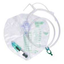 Bedside Drainage Bag (Bard), 2000cc, Sterile, Anti Reflux Value