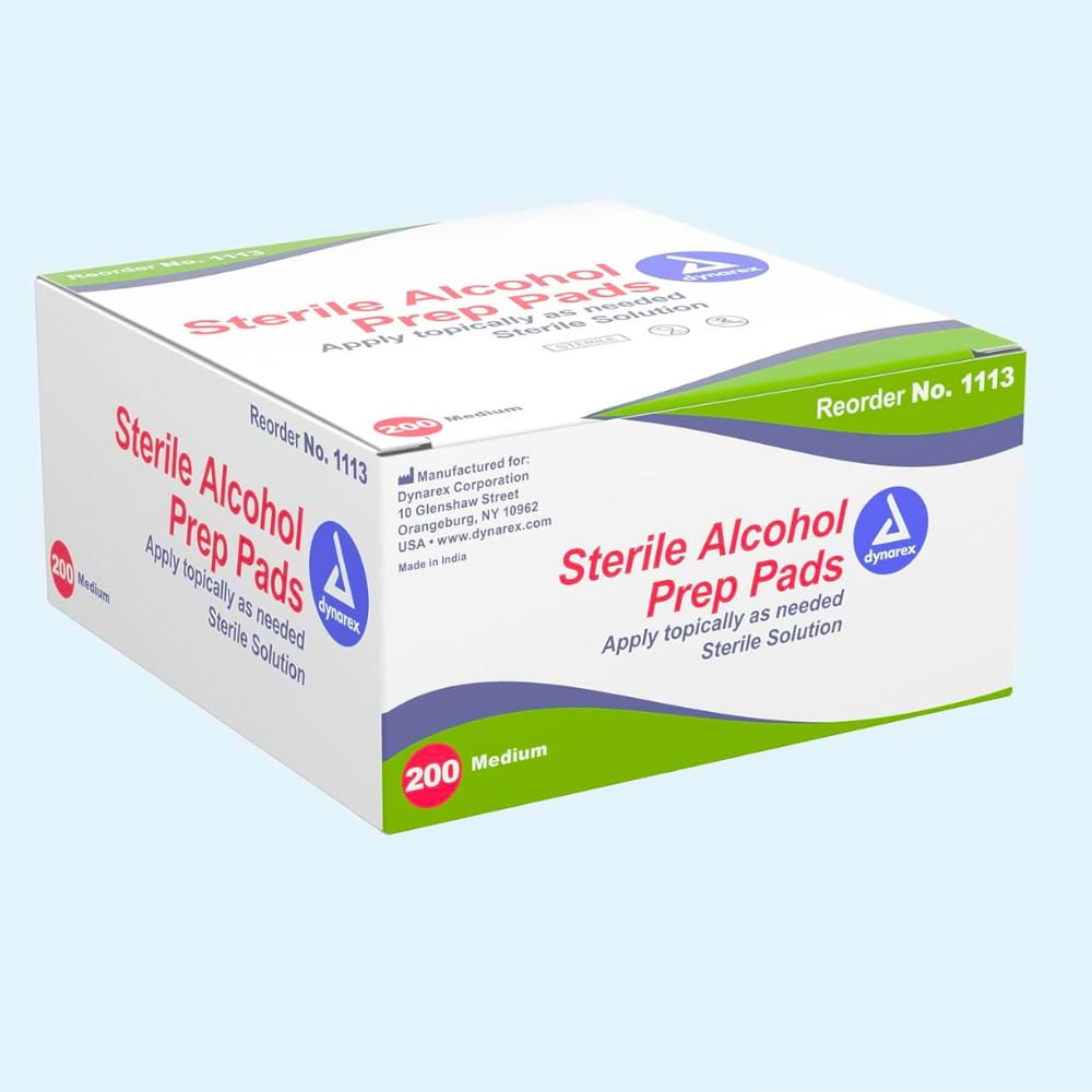 individually sealed alcohol pads