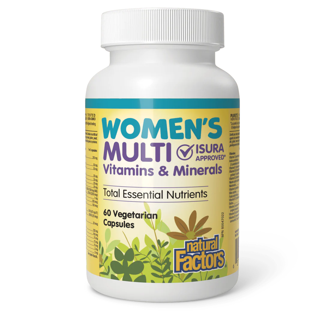 Natual Factors: Women’s Multi Vitamins & Minerals