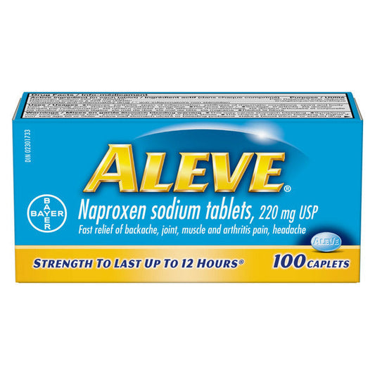 Aleve: Pain Reliever Caplets
